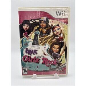 Bratz: Girlz Really Rock (Nintendo Wii, 2008) CIB Complete Tested Fast Shipping
